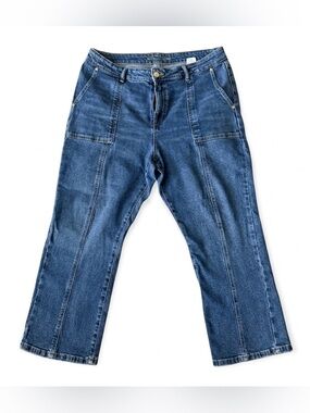 Michael Kors Denim Jeans in Blue with Gold Accents